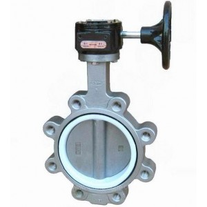  Stainless steel body Lug Butterfly Valve 