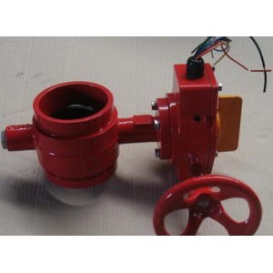 grooved butterfly  valve